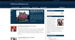 Desktop Screenshot of giftsforlawstudents.com